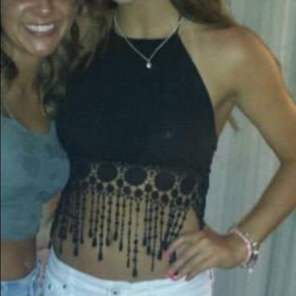 (2) Black Cropped Tanks for $5 - Picture 5 of 8